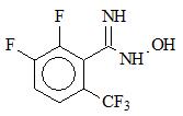 2,3-二氟-N-羥基-6-三氟甲基苯甲脒；
2,3-Difluoro-N-hydroxy-6-(trifluoromethyl)benzenecarboximidamide；
DFAO